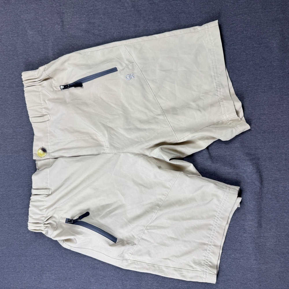 lazy donkey andy Golf Shorts Elastic Waist Activewear Zipper Pockets
